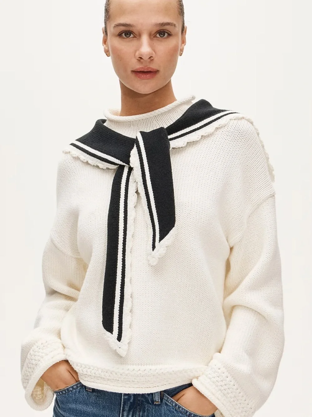 J crew black ivory The Rollneck™ by Tanner Fletcher - Picture 2 of 6